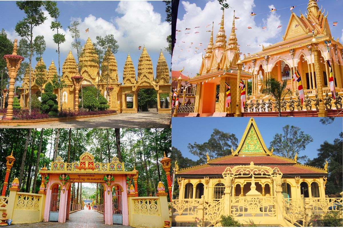 Những ngôi chùa Khmer nổi tiếng ở Trà Vinh